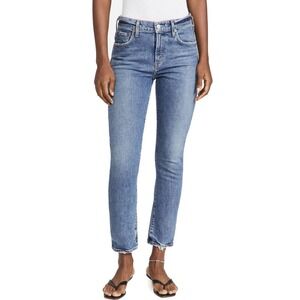 AGOLDE Los Angeles‎ Denim Jeans Size 27 Toni Raw Hem High Rise Slim Fit
